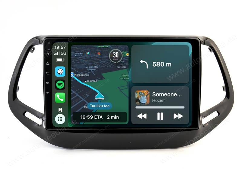 Jeep Compass 2 MP 2016 - 2018 Android  | GPS auto radio un multimediju centrs