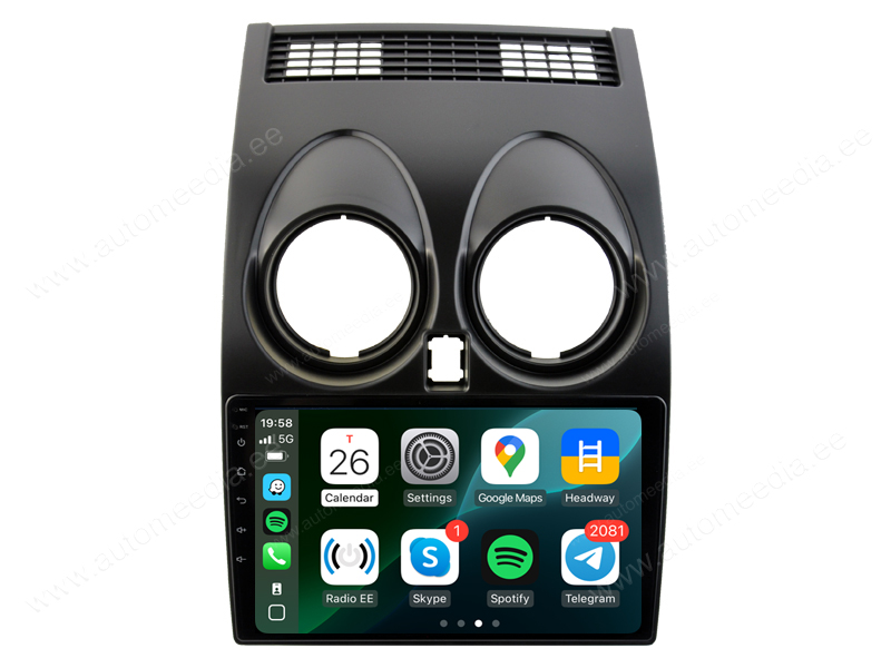 Nissan Qashqai J10 (2006-2013) Android  | GPS autoraadio ja multimeedia keskus