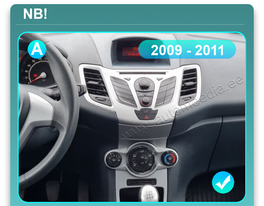 Automedia 9493 Automedia 9493 совместимость мультимедийного радио в зависимости от модели автомобиля