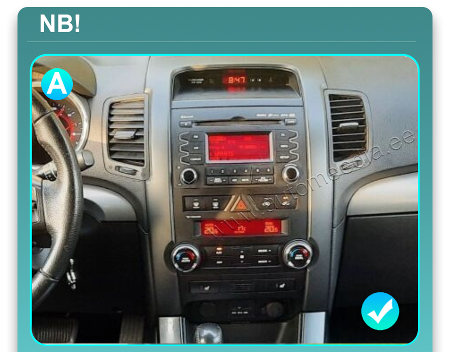 Automedia 9541 Automedia 9541 совместимость мультимедийного радио в зависимости от модели автомобиля