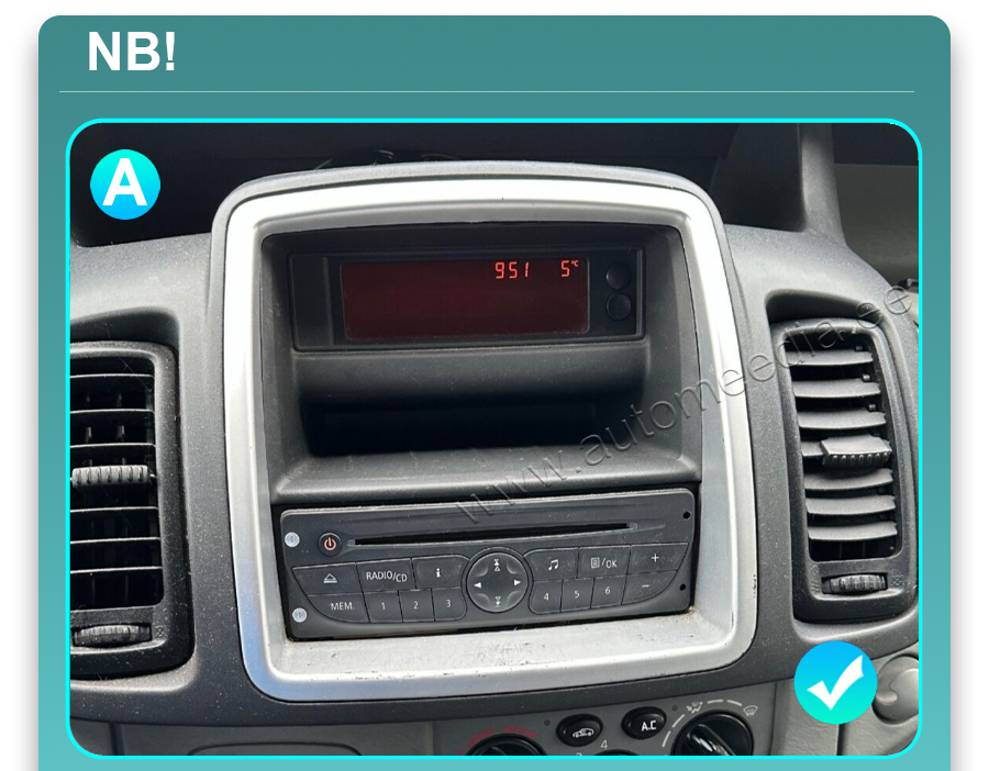 Automedia 9995 Automedia 9995 совместимость мультимедийного радио в зависимости от модели автомобиля