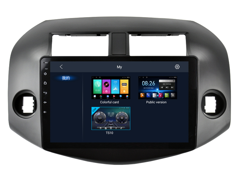 Toyota RAV4 3 XA30 2005 - 2013 Mudelipõhine Android 12 auto GPS multimeediakeskus | 10.1" tollise ekraaniga | Automedia WTS-9126A
