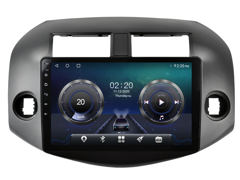 Toyota RAV4 3 XA30 2005 - 2013 Mudelipõhine Android 12 auto GPS multimeediakeskus | 10.1" tollise ekraaniga | Automedia WTS-9126A