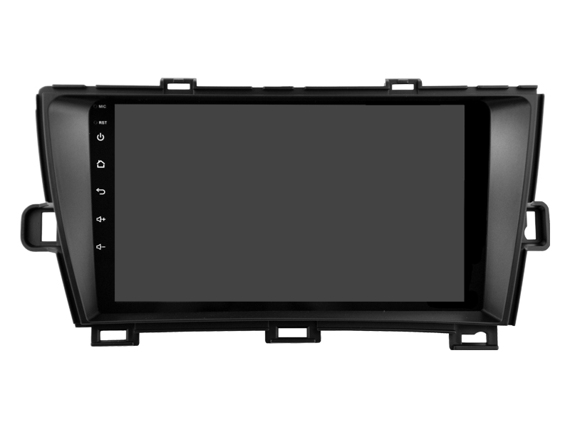 Toyota Prius XW30 2009 - 2015 BLACK frame (With no OEM screen)Mudelipõhine Android 12 auto GPS multimeediakeskus | 9" tollise ekraaniga | Automedia WTS-9144BLA