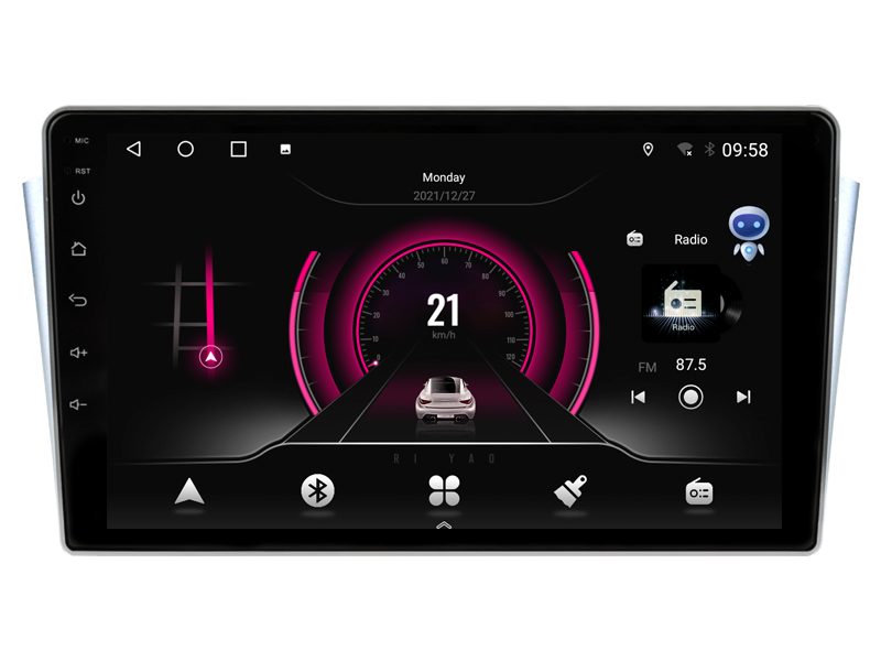 Toyota Avensis T250 2 II 2003 - 2009 | Android 12 Автомобильная магнитола с GPS навигацией | 9" дюймов экран | Automedia WTS-9170