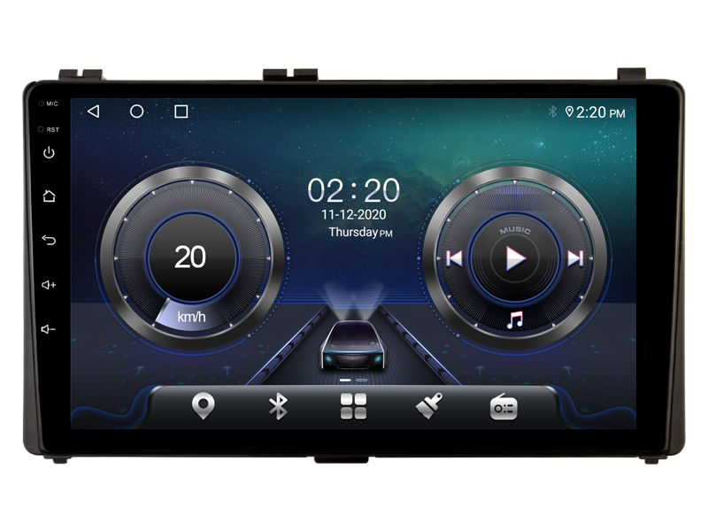Toyota Auris 2017-2018 Mudelipõhine Android 12 auto GPS multimeediakeskus | 9" tollise ekraaniga | Automedia WTS-9176B