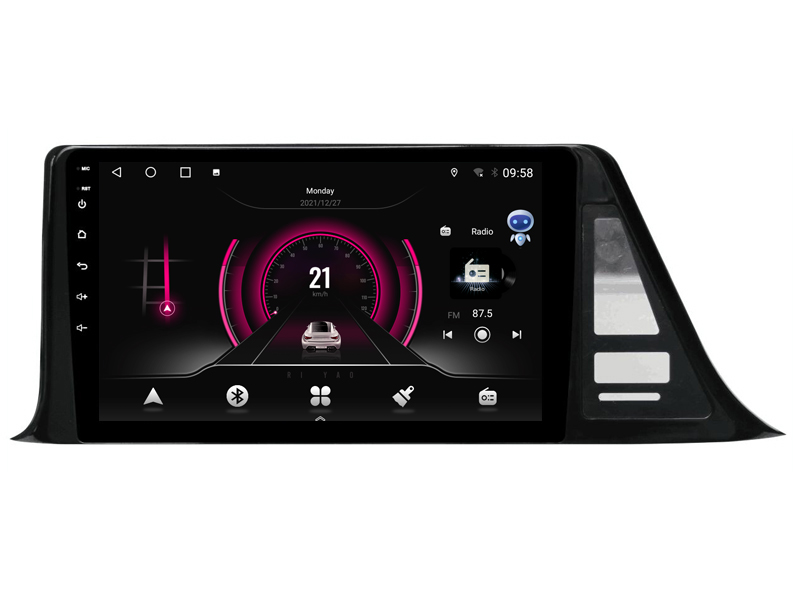 Toyota C-HR CHR 2016 -2020 Mudelipõhine Android 12 auto GPS multimeediakeskus | 9" tollise ekraaniga | Automedia WTS-9199B