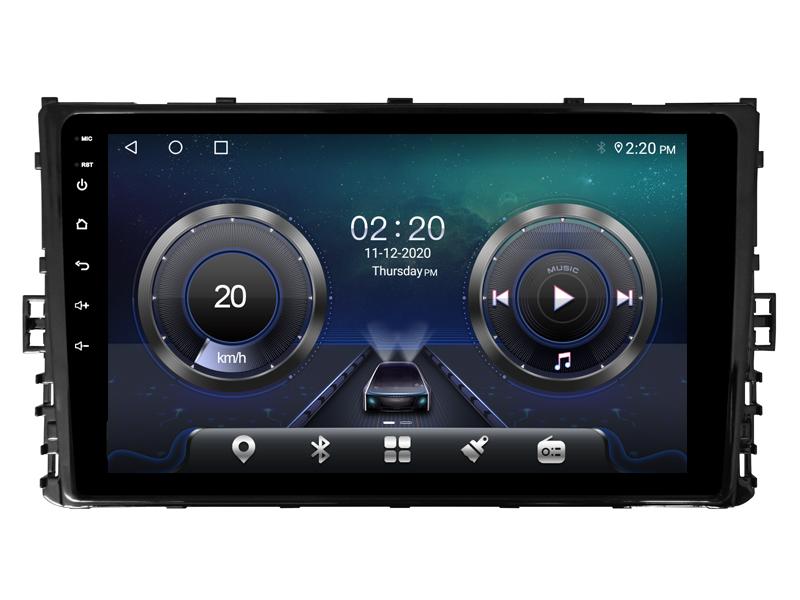 Volkswagen MQB 2018 2019 2020 Android 12 auto GPS raadio un multimēdiju centrs | 9" collu ekrāns | WTS-9247