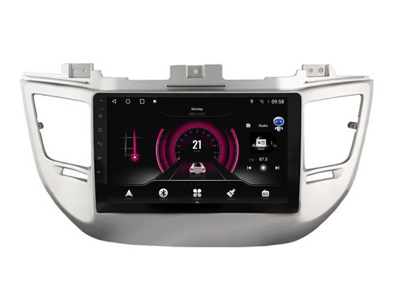 Hyundai Tucson (2015-2020) Android 12 auto GPS raadio un multimēdiju centrs | 9" collu ekrāns | WTS-9273