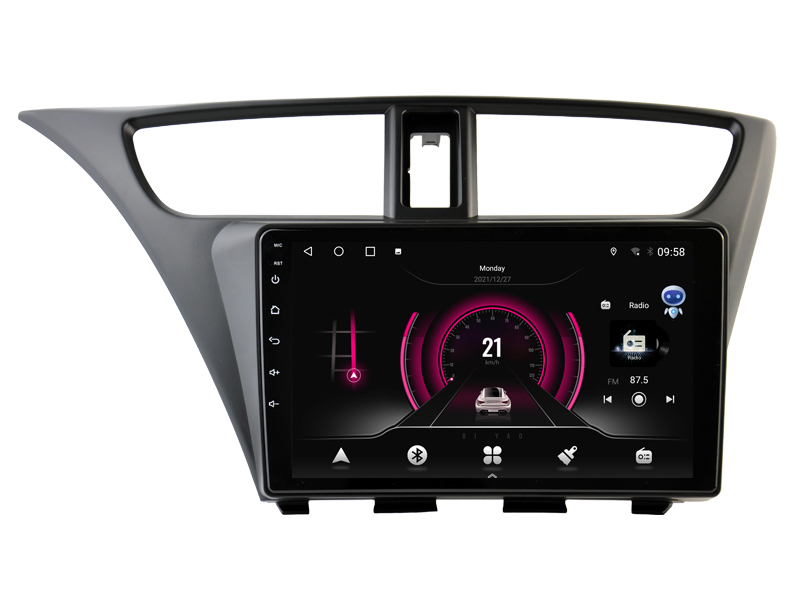 Honda CIVIC Hatchback 2012-2017 | Android 12 Car Multimedia Player | 9" inch Touchscreen | Automedia WTS-9347