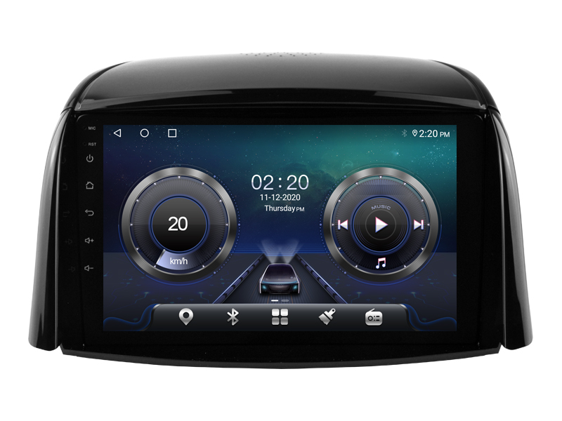 Renault Koleos 2008 - 2016 | Android 12 auto GPS multimedia näyttösoitin | 9" tuuman kosketusnäyttö | Automedia WTS-9359