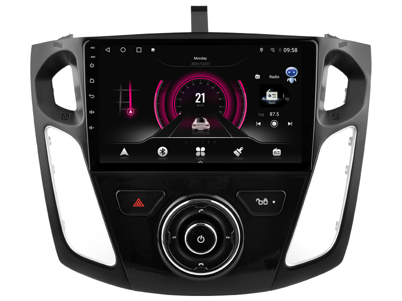 Ford Focus 3 Mk 3 2011 - 2019 Mudelipõhine Android 12 auto GPS multimeediakeskus | 9" tollise ekraaniga | Automedia WTS-9458