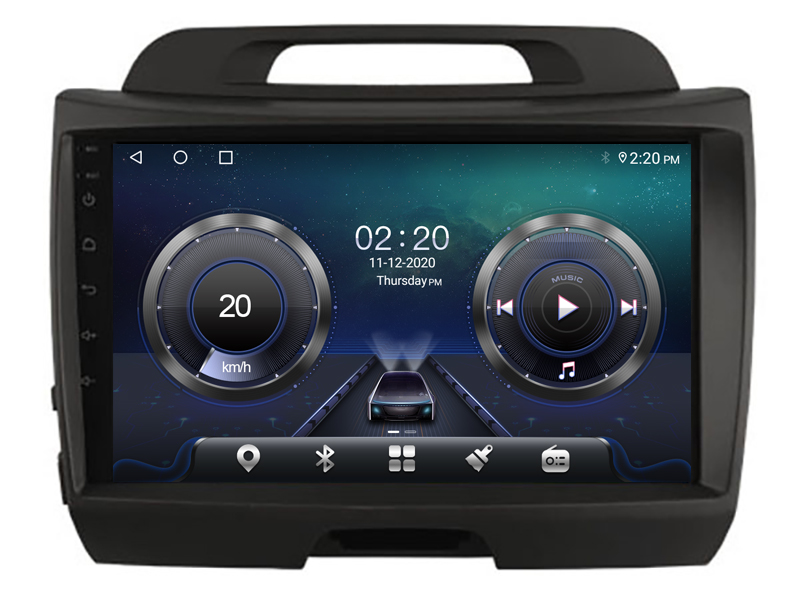 KIA Sportage 3 2010-2016 2015 Mudelipõhine Android 12 auto GPS multimeediakeskus | 9