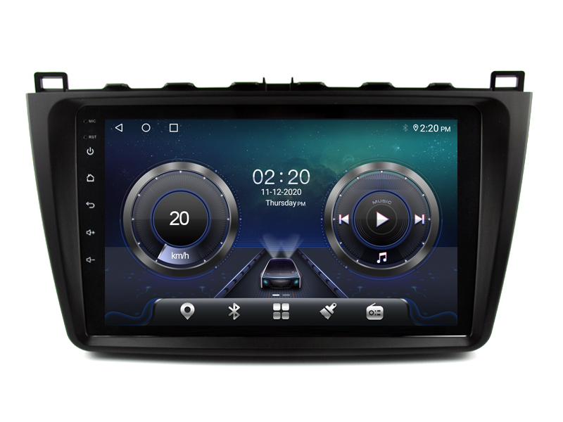 Mazda 6 Ⅱ GH 2007 - 2012 Mudelipõhine Android 12 auto GPS multimeediakeskus | 9" tollise ekraaniga | Automedia WTS-9615