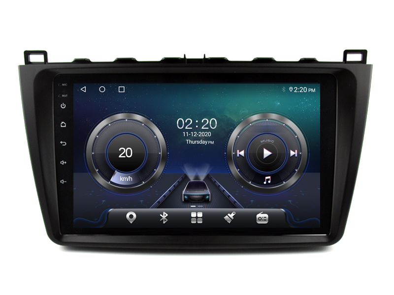 Mazda 6 Ⅱ GH 2007 - 2012 Android 12 auto GPS raadio un multimēdiju centrs | 9" collu ekrāns | WTS-9615