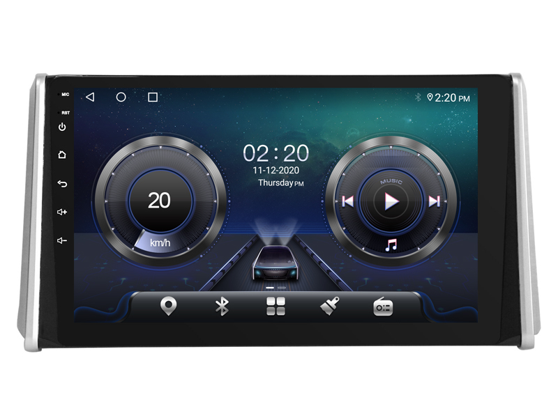 Toyota RAV4 XA50 2018 - 2020 Android 12 auto GPS raadio un multimēdiju centrs | 10.1" collu ekrāns | WTS-9710