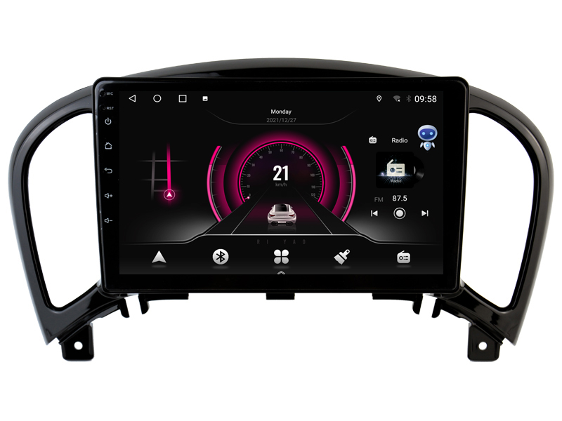 Nissan Juke YF15 2010-2014 Android 12 auto GPS raadio un multimēdiju centrs | 9" collu ekrāns | WTS-9740