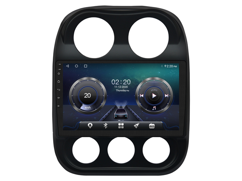 Jeep Compass 1 MK 2009 - 2015 Mudelipõhine Android 12 auto GPS multimeediakeskus | 10.1