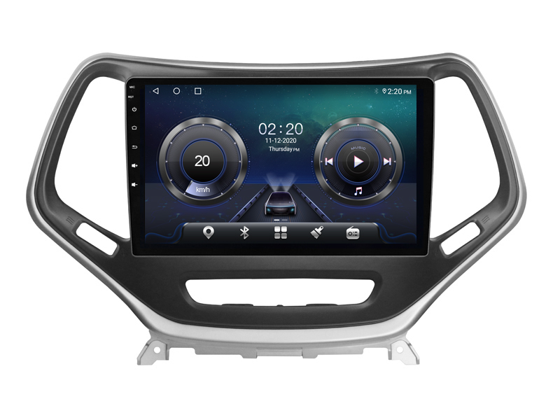 Jeep Cherokee 5 KL 2014 - 2018 Mudelipõhine Android 12 auto GPS multimeediakeskus | 10.1" tollise ekraaniga | Automedia WTS-9834