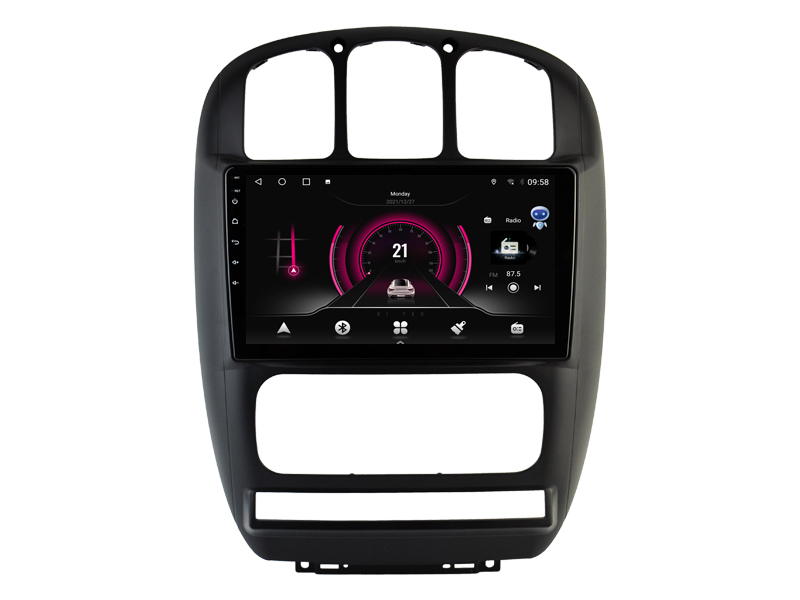 Dodge Caravan / Chrysler Voyager / Town&Country 2000 - 2007 (with steering wheel knobs) Mudelipõhine Android 12 auto GPS multimeediakeskus | 10.1" tollise ekraaniga | Automedia WTS-9838