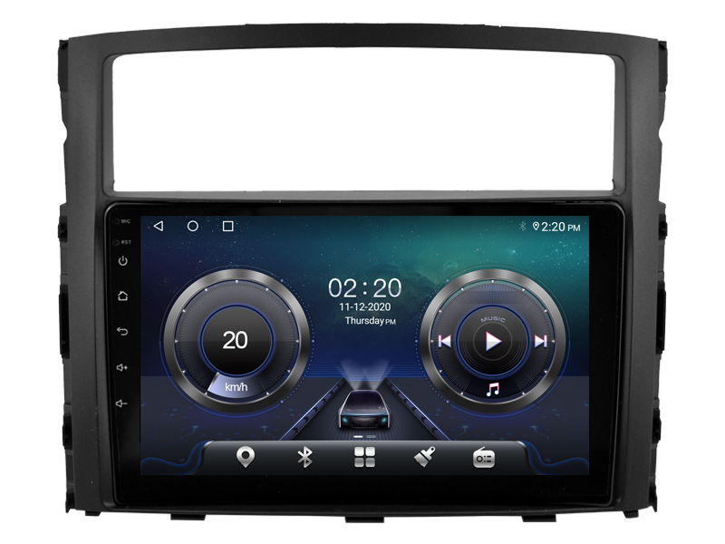 Mitsubishi Pajero 4 V80 V90 2006 - 2014 Mudelipõhine Android 12 auto GPS multimeediakeskus | 9" tollise ekraaniga | Automedia WTS-9846