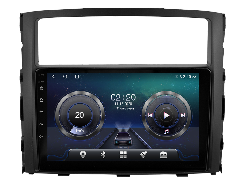 Mitsubishi Pajero 4 V80 V90 2006 - 2014 | Android 12 auto GPS multimedia näyttösoitin | 9" tuuman kosketusnäyttö | Automedia WTS-9846