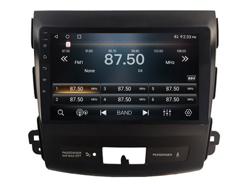 Mitsubishi Outlander 2 CW0W 2005 - 2011 Citroen C-Crosser 2007 - 2013 Peugeot 4007 2007 - 2012 Mudelipõhine Android 12 auto GPS multimeediakeskus | 9