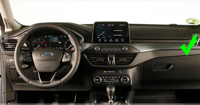 Ford Focus (2019->) Automedia RVT5210 Car multimedia GPS player with Custom Fit Design