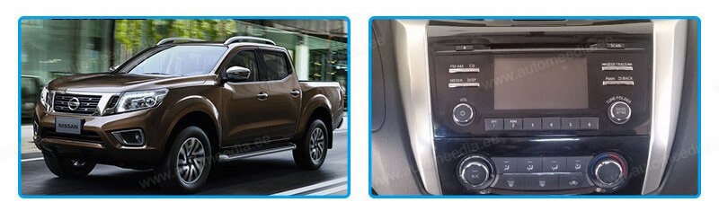 NISSAN | NAVARA | ALASKAN | 2014-2021  Automedia RVT5329 Automedia RVT5329 custom fit multimedia radio suitability for the car