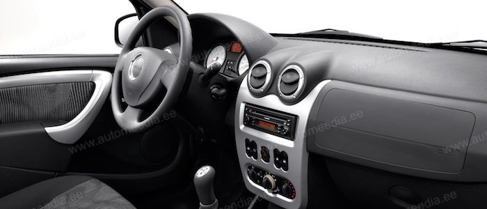 Dacia DUSTER (2010-2018)  Automedia RVT5337B Automedia RVT5337B совместимость мультимедийного радио в зависимости от модели автомобиля