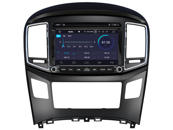 HYUNDAI H1 2016  Automedia RVT5359 Automedia RVT5359 совместимость мультимедийного радио в зависимости от модели автомобиля