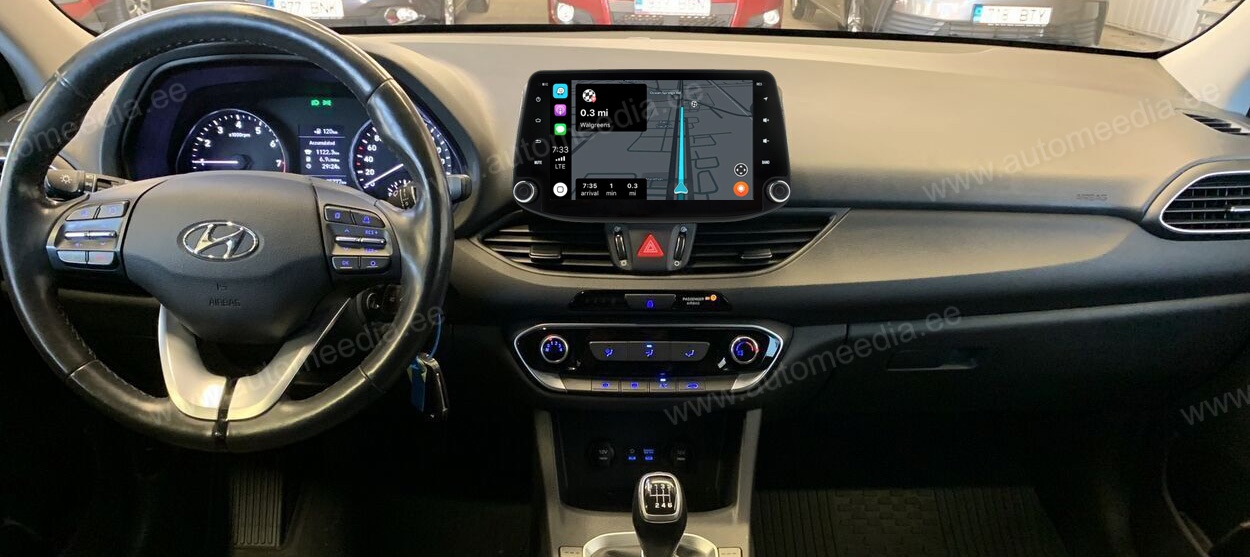 HYUNDAI i30 2018  Automedia RVT5368 Car multimedia GPS player with Custom Fit Design