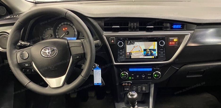 TOYOTA AURIS Gen. II (2013-2015) Automedia RVT5534 Car multimedia GPS player with Custom Fit Design
