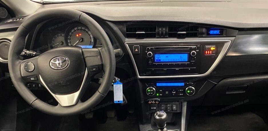 TOYOTA AURIS Gen. II (2013-2015)  Automedia RVT5534 Automedia RVT5534 custom fit multimedia radio suitability for the car