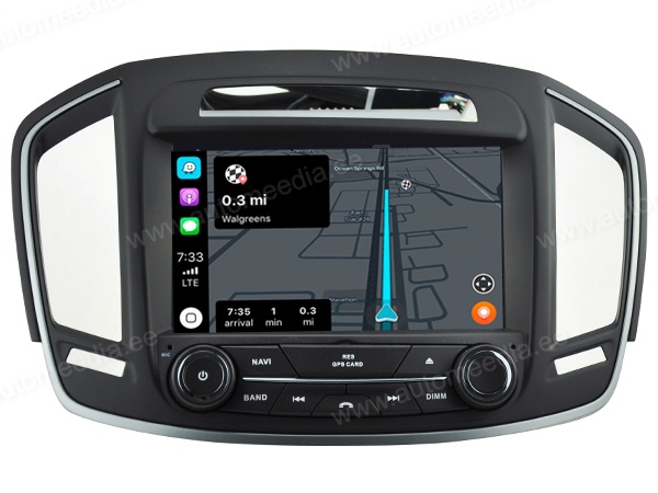 Opel Insignia (2013-2016)  Automedia RVT5548 Mudelikohane android multimeediakeskus gps naviraadio