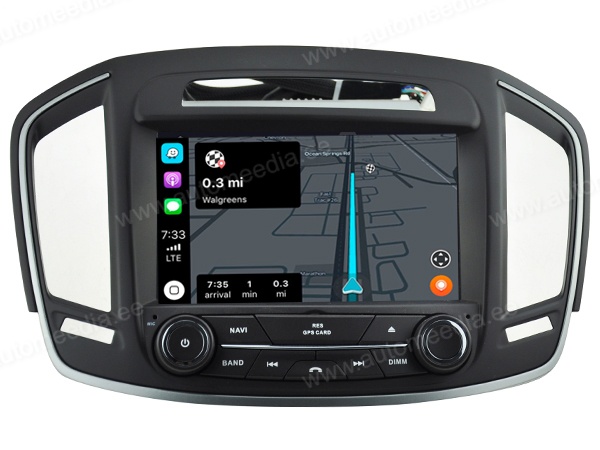 Opel Insignia (2013-2016)  Automedia RVT5548 merkkikohtainen Android GPS multimedia näyttösoitin