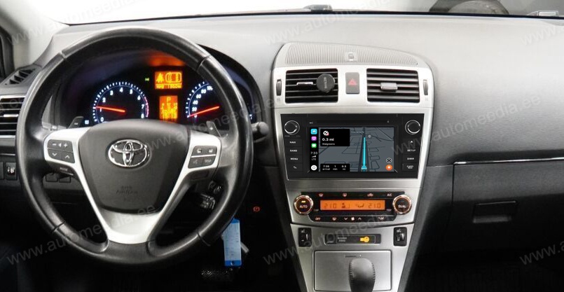 Toyota Avensis T27 (2008-2013)  Automedia RVT5585B Mudelikohane android multimeediakeskus gps naviraadio