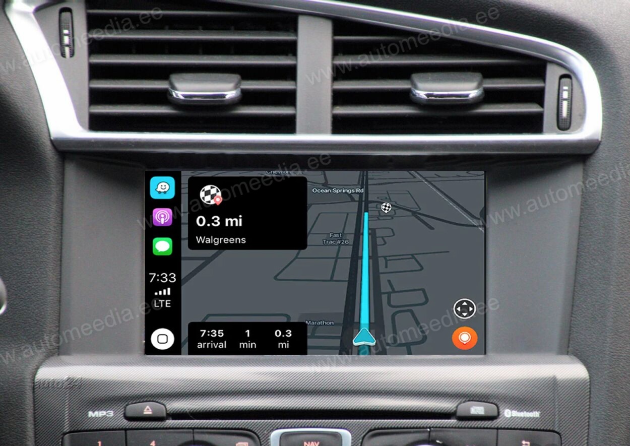 CITROEN C4L / DS4 (2011-2018)  Automedia RVT5626 Car multimedia GPS player with Custom Fit Design