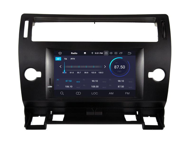 CITROEN C4 (2004-2012) Automedia RVT5691B Штатная магнитола Android