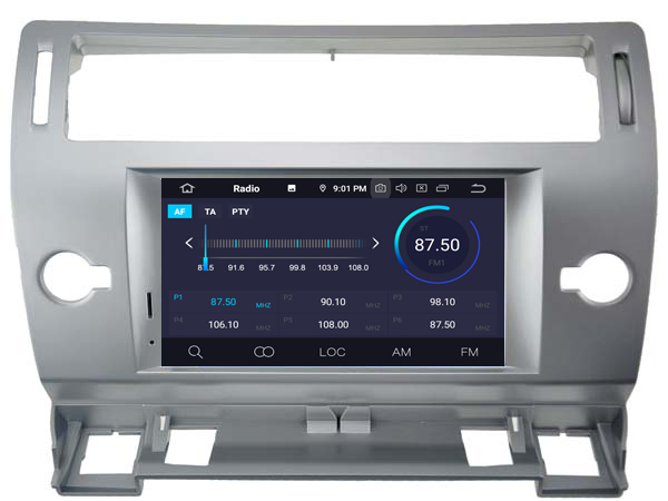 CITROEN C4 (2004-2012) Automedia RVT5691S Штатная магнитола Android