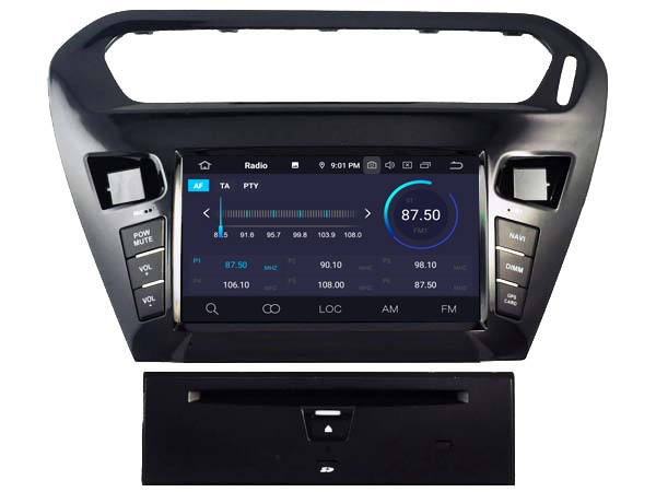 CITROEN ELYSEE / PEUGEOT 301 Automedia RVT5695 Штатная магнитола Android