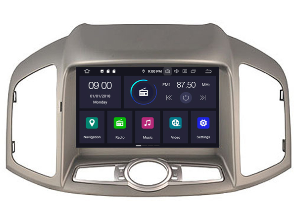 Chevrolet Captiva (2008-2012) Automedia ES8776C Mudelikohane android multimeediakeskus gps naviraadio