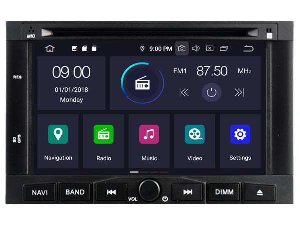 PEUGEOT 3008/5008 (2009-2011) Automedia RVT5738 Штатная магнитола Android