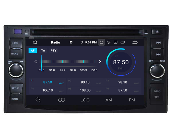 KIA Sportage 2004-2010/CEED 2006-2009/Sorento 2002-2009/Optima 2005-2010/Rio 2005-2011/Carens 2006-2011 Automedia RVT5742 Mudelikohane android multimeediakeskus gps naviraadio