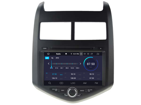 CHEVROLET AVEO (2011-2014)  Automedia RVT5745 Car multimedia GPS player with Custom Fit Design