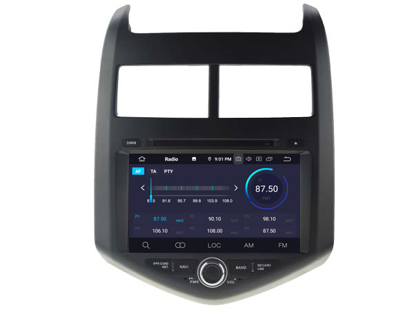 CHEVROLET AVEO (2011-2014) Automedia RVT5745 Car multimedia GPS player with Custom Fit Design