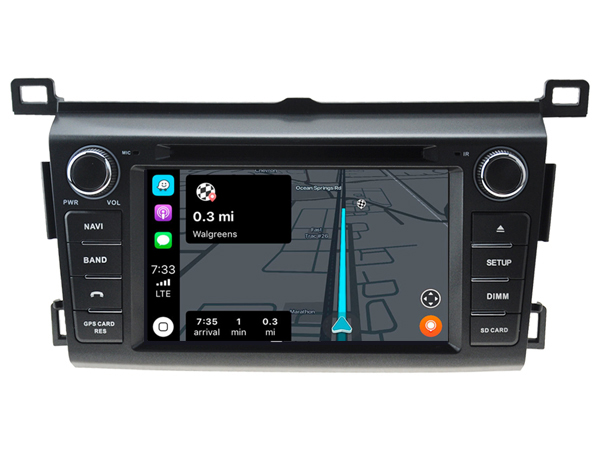 Toyota RAV4 (2013-2017)  Automedia RVT5746 Car multimedia GPS player with Custom Fit Design