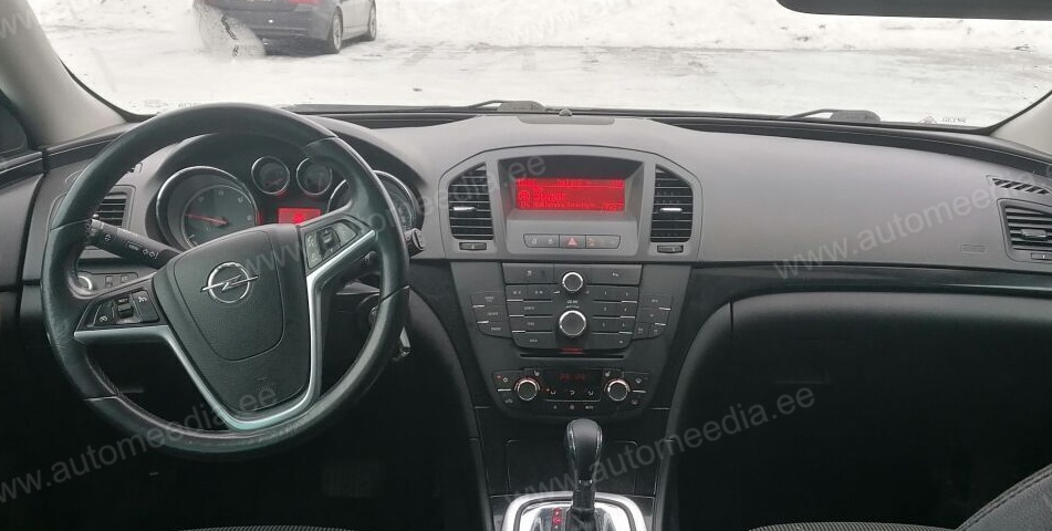 Opel Insignia (2008-2011)  Automedia RVT5753 Automedia RVT5753 совместимость мультимедийного радио в зависимости от модели автомобиля