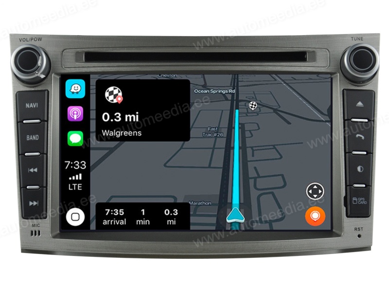 SUBARU OUTBACK/LEGACY (2008-2013)  Automedia RVT5780B merkkikohtainen Android GPS multimedia näyttösoitin