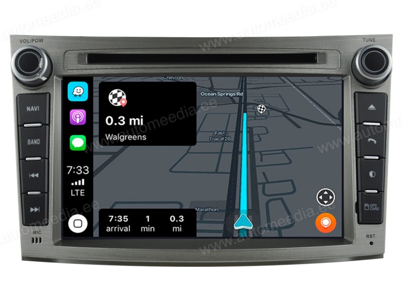 SUBARU OUTBACK/LEGACY (2008-2013) Automedia RVT5780B merkkikohtainen Android GPS multimedia näyttösoitin